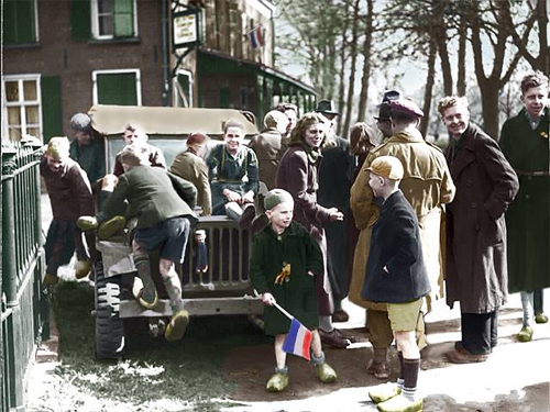 Bevrijding van Hummelo in 1945