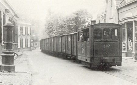 Stoomtram naar Zutphen door Hummelo