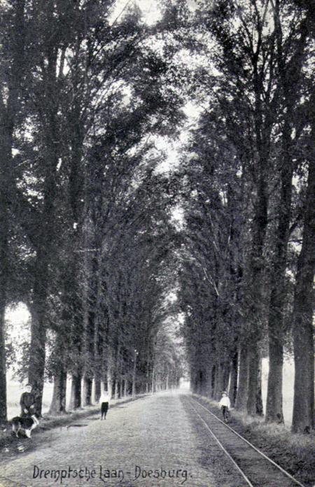 tram van de Geldersche Stoomtramweg-Maatschappij (GSM) in 1908