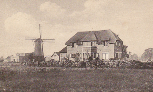 villa het zand en molen