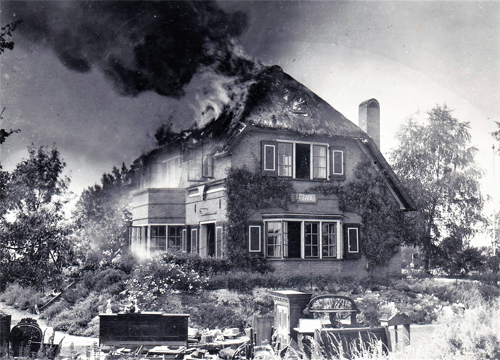 villa het zand hummelo in brand 1938 01